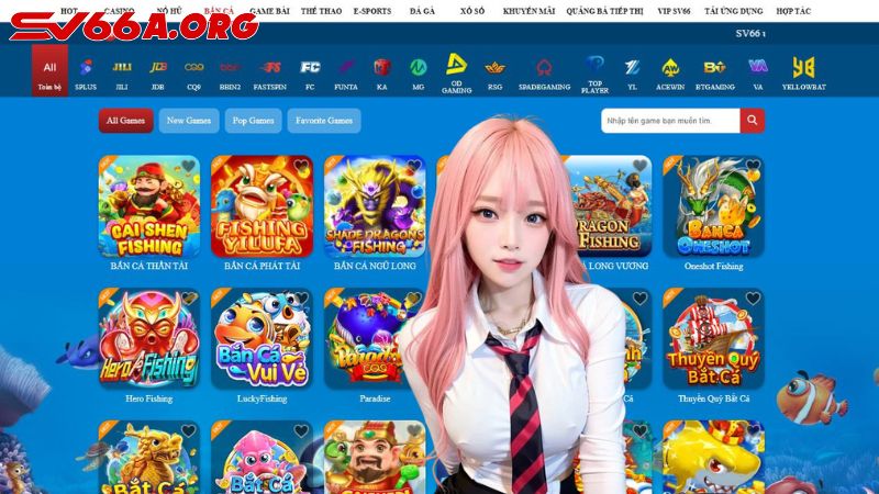 Bắn cá SV66: Đấu trường đại dương, săn boss nhận thưởng khủng