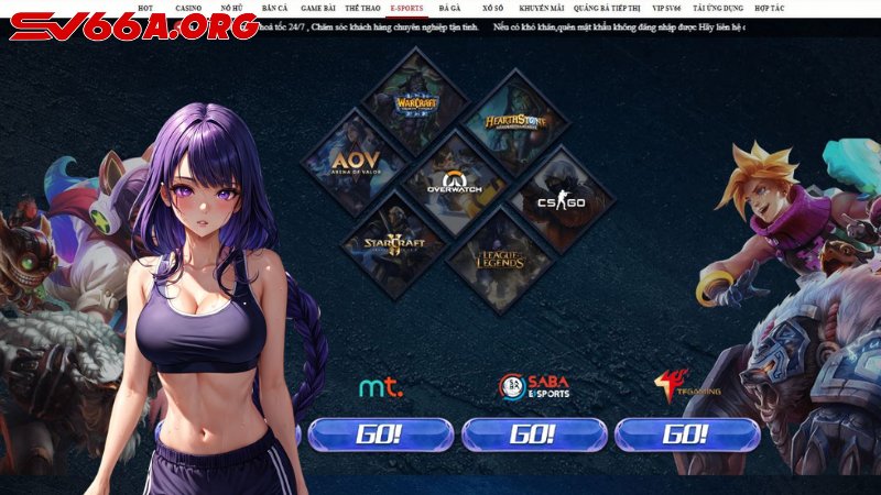 Esports SV66: Cược game hot, hồi hộp từng giây