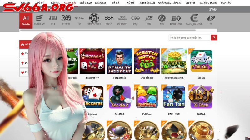 Game bài SV66: Trải nghiệm sát phạt đỉnh cao, cược là có lãi