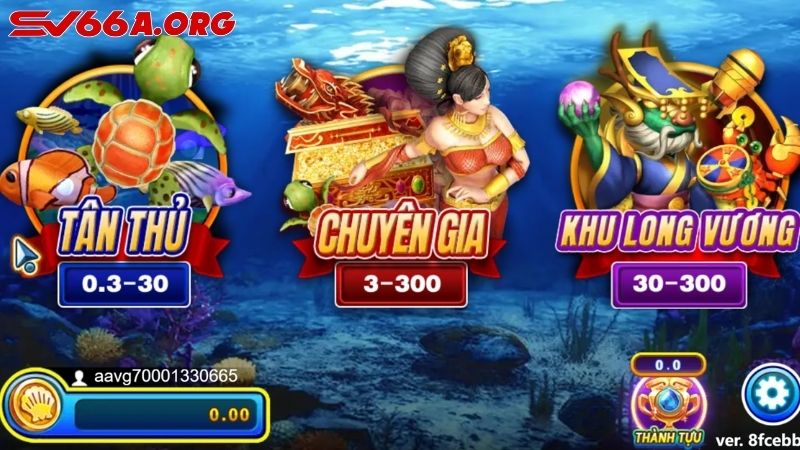 Hướng dẫn tân binh cách chơi Bắn Cá Long Vương tại SV66