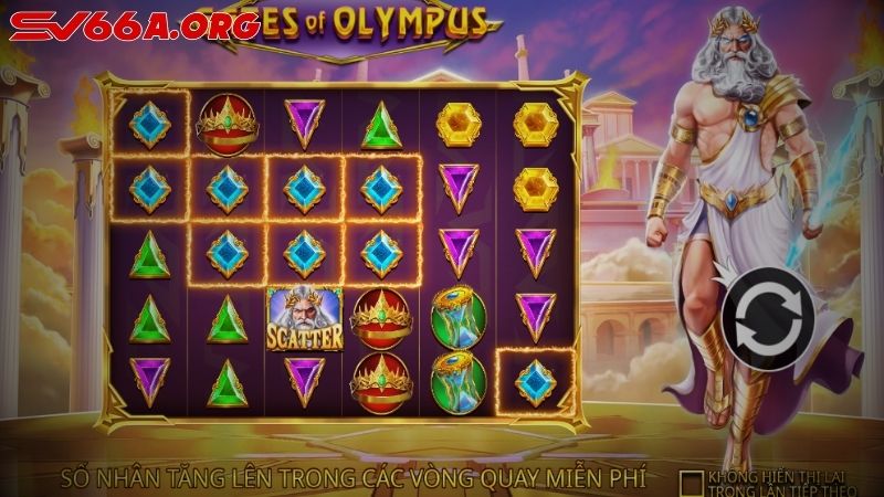 Kỹ thuật chơi slot Gates Of Olympus tại nhà cái SV66
